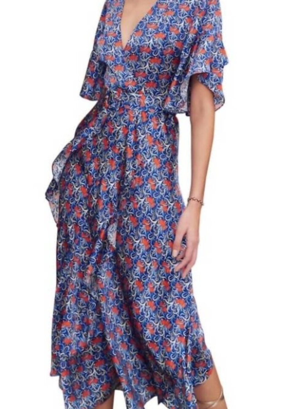 NWOT ALEXIS Alleria dress in blue S $495